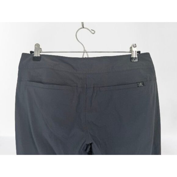 prAna Shorts Athletic Cropped Pants Gray Size 6 - Picture 6 of 6